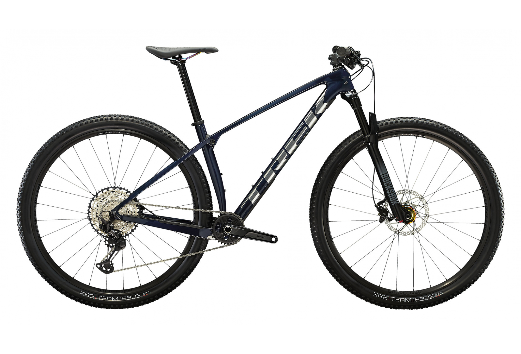 VTT SEMI-RIGIDE TREK PROCALIBER 9.6 SHIMANO SLX XT 12V 29'' BLEU CARBON SMOKE 2023