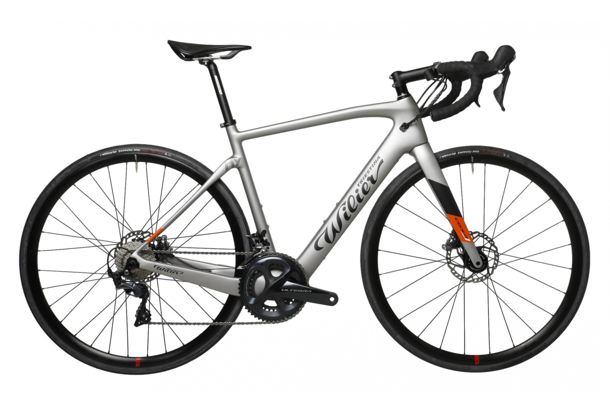 VÉLO DE ROUTE ÉLECTRIQUE WILIER TRIESTINA CENTO1 HYBRID SHIMANO ULTEGRA 11V 250 WH 700 MM GRIS 2022