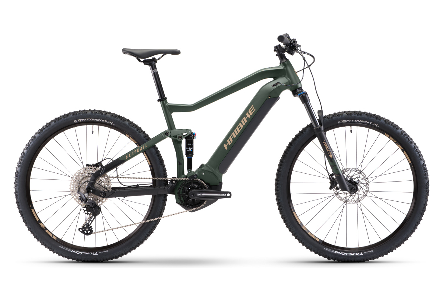 VTT ÉLECTRIQUE TOUT-SUSPENDU HAIBIKE ALLTRAIL 4 29 SHIMANO DEORE 11V 630 WH 29'' VERT 2022