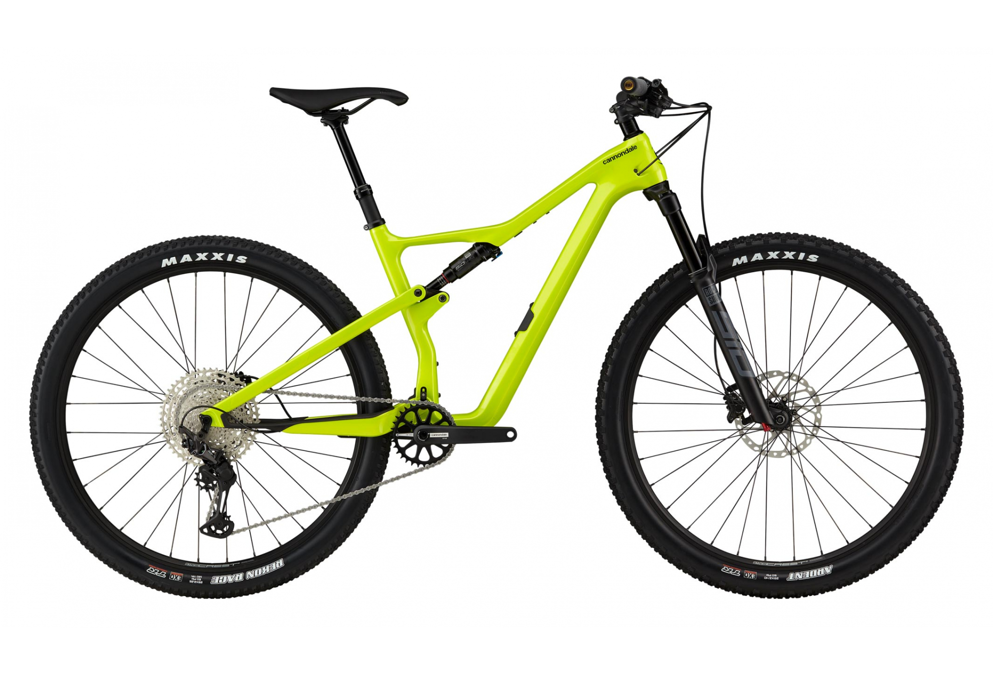 VTT TOUT-SUSPENDU CANNONDALE SCALPEL CARBON SE 2 SHIMANO DEORE/XT 12V 29'' VERT BIO LIME