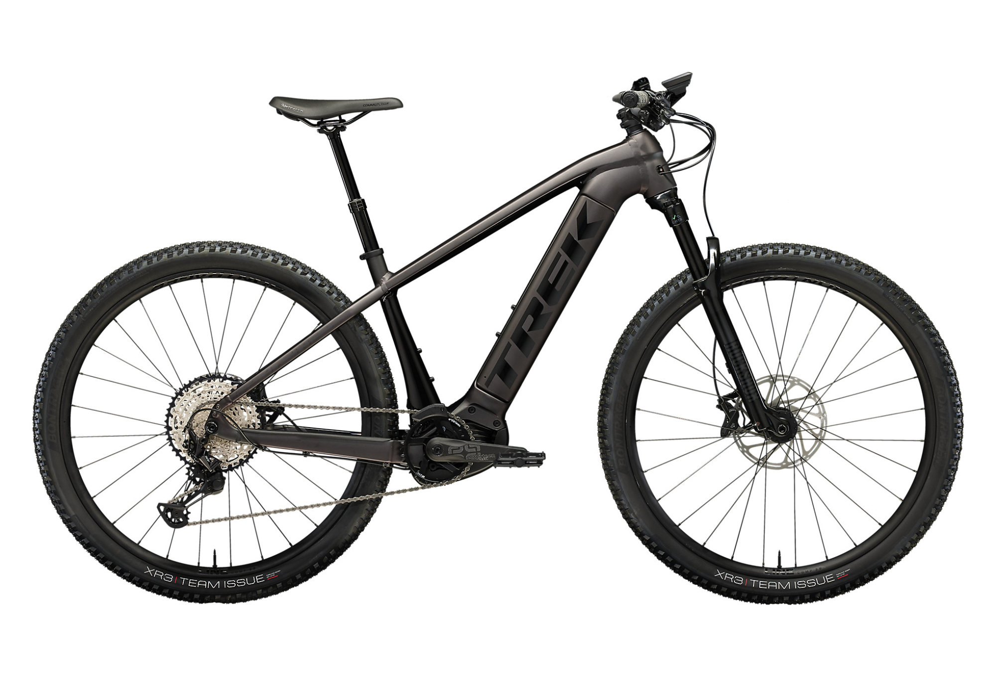 VTT ÉLECTRIQUE SEMI-RIGIDE TREK POWERFLY 7 SHIMANO SLX / XT 12V 625WH 27.5'' NOIR MAT 2023