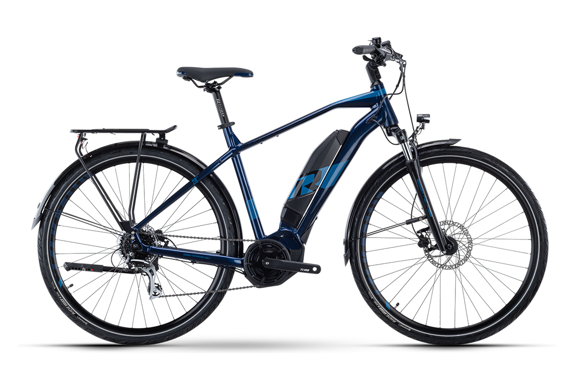 VTC ÉLECTRIQUE R RAYMON TOURRAY E 2.0 SHIMANO ACERA 8V 500 WH 700 MM BLEU 2022