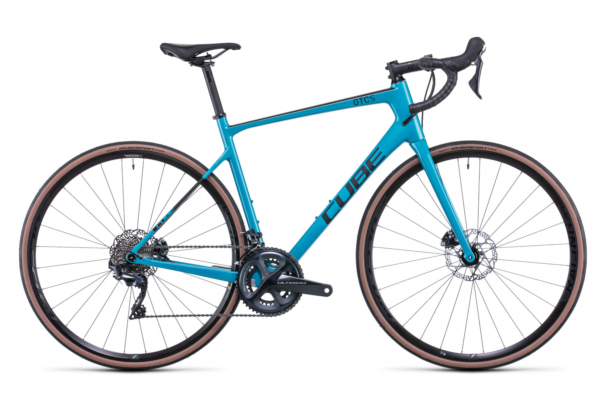 VÉLO DE ROUTE CUBE ATTAIN GTC SL SHIMANO ULTEGRA 11V 700 MM BLEU TEAL METAL 2022