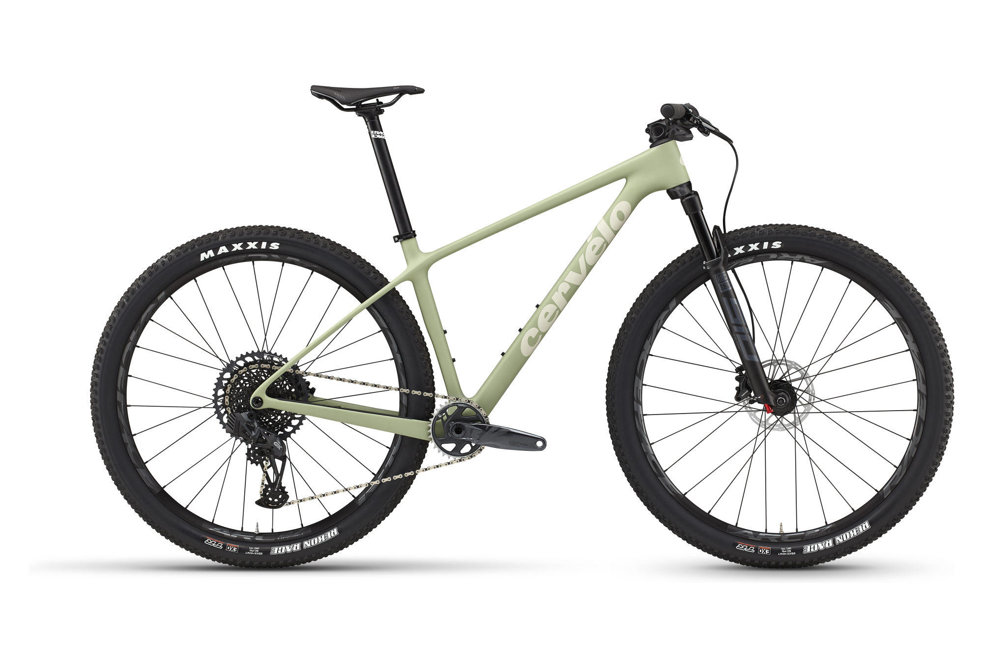 VTT SEMI-RIGIDE CERVÉLO ZHT-5 SRAM GX EAGLE AXS 12V 29'' VERT 2023