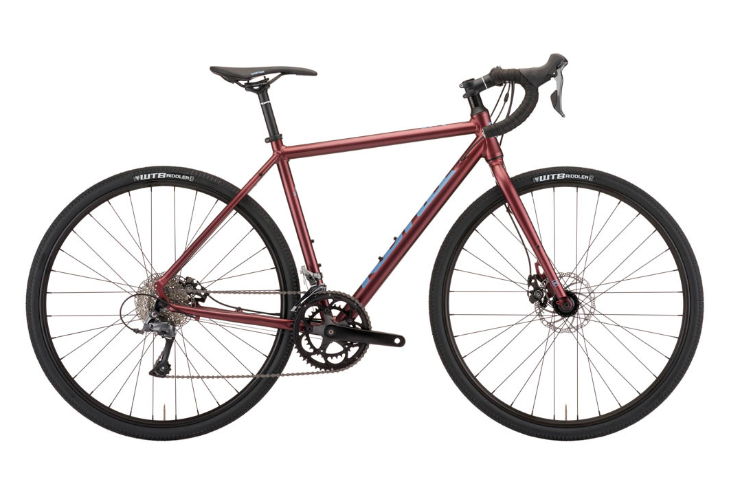 GRAVEL BIKE KONA ROVE AL 700 SHIMANO CLARIS 8V 700 MM ROUGE / MAUVE 2022