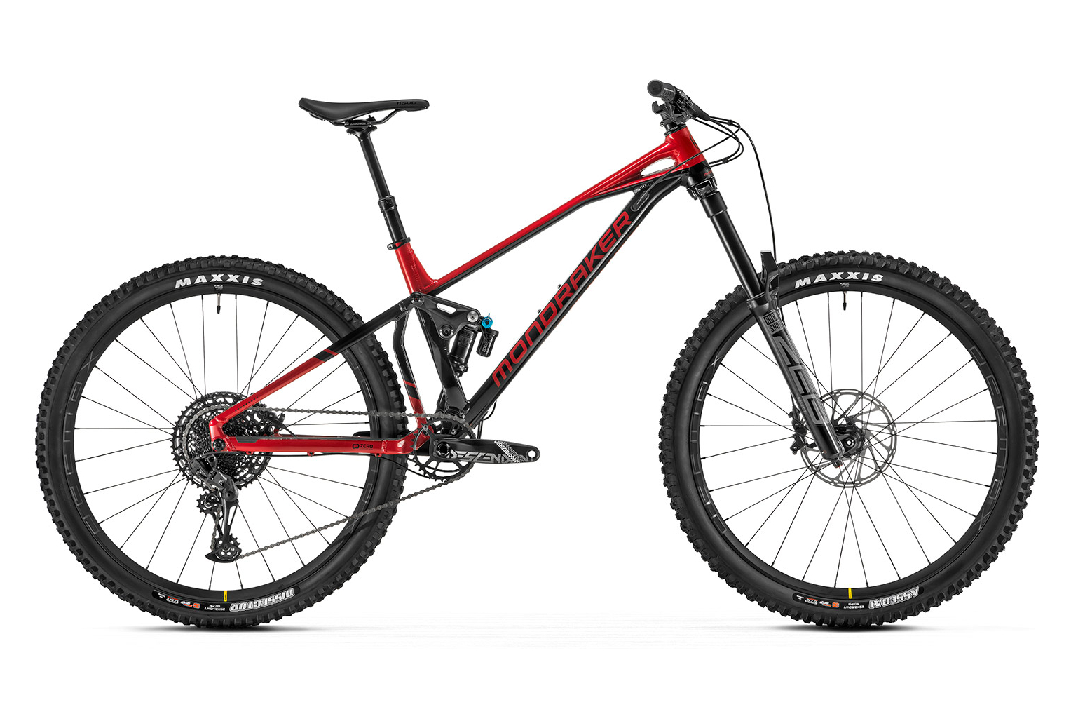 VTT TOUT-SUSPENDU MONDRAKER SUPERFOXY SRAM SX EAGLE 12V 29'' NOIR ROUGE 2022