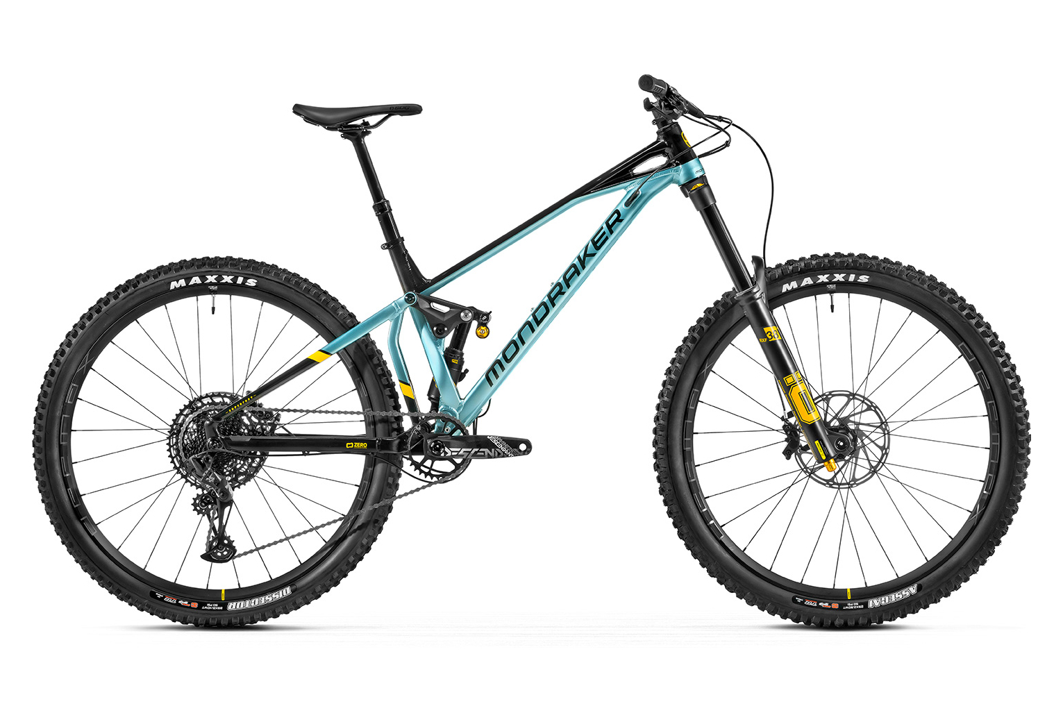 VTT TOUT-SUSPENDU MONDRAKER SUPERFOXY R SPE SRAM NX/SX EAGLE 12V 29'' TURQUOISE NOIR 2022